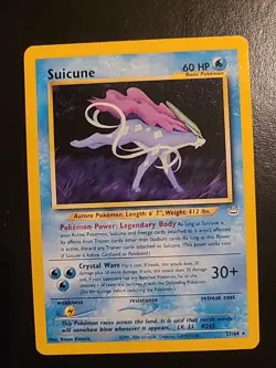 Suicune - 27/64 - Pokemon Neo Revelation Unlimited Rare Card WOTC LP - Image 1