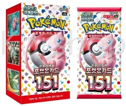 Pokemon Card Scarlet&Violet New sv2a 151 Booster Box Korean Ver - Image 1