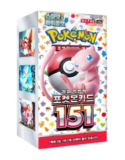 Pokemon Card Scarlet&Violet New sv2a 151 Booster Box Korean Ver - Image 2