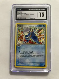 Pokemon TCG Bagon Delta EX Dragon Frontiers Card 43/101 - Image 1