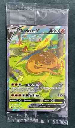 Sealed 2022 Pokemon 3 Card Charizard Promo SWSH260 SWSH261 SWSH262 V vMax vStar - Image 1