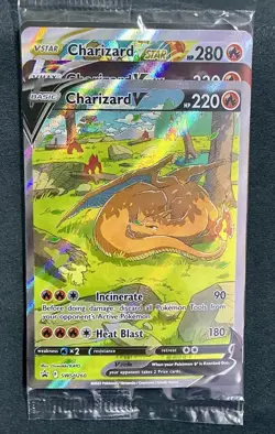 Sealed 2022 Pokemon 3 Card Charizard Promo SWSH260 SWSH261 SWSH262 V vMax vStar - Image 2