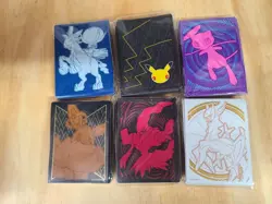 Pokemon Authentic Card Sleeves Elite Trainer Box Celebrations Shining Fates - Image 1