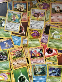 Vintage Pokemon Cards Bundle x 100 including base set 1999 WOTC - Image 3