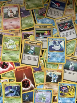 Vintage Pokemon Cards Bundle x 100 including base set 1999 WOTC - Image 4
