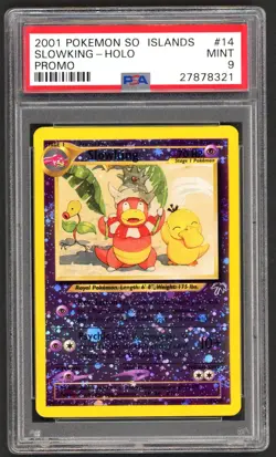 Pokemon Cards - PSA 9 Slowking 14/18 - Southern Islands Promo - MINT PSA9 - Image 1