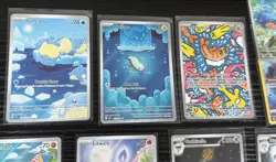 Pokemon Lot of x35 Illustration Rare Cards (Zorua, Dwebble, Tatsugiri, Tynamo) - Image 2