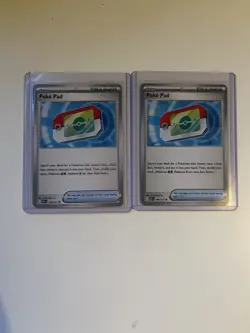 Poke Pad 198/217 Ascended Heroes Pack Fresh Trainer Pokemon Card x2 - Image 1