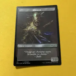 1x Walker (Winslow) Token Walker (Blade Walker) Token - Foil Light Play MTG M - Image 1