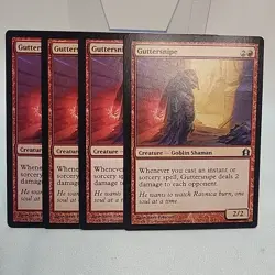 Guttersnipe MTG 4x Playset NM Near Mint Non Foil Fast Shipping From Canada RTR - Image 1