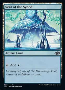 1x Seat of the Synod - Jumpstart 2022 - Near Mint, English - MTG! - Image 1