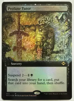 Profane Tutor (Extended Art) Modern Horizons 2 Foil - Image 1