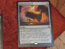 MTG Exploding Barrel x1 Rare TMNT Commander NM Low S&H - Image 1