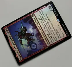 MTG TMNT Raphael Legendary Creature RARE FOIL #0103 - Image 5