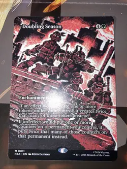 Doubling Season (Borderless) Teenage Mutant Ninja Turtles Eternal-Legal Regular - Image 1