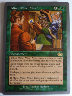 Magic The Gathering Mine, Mine, Mine Unglued #65 LP/NM - Image 1