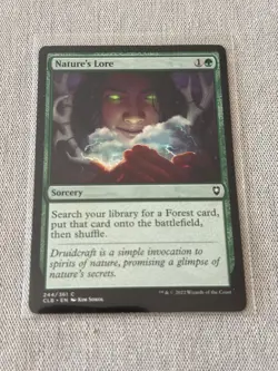 Nature's Lore - Commander Legends: Battle for Baldur's Gate (CLB) - Image 1