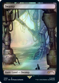 FOIL Edition MTG Secret Lair TRANSFORMERS Lands: One Shall Stand ... SEALED - Image 4