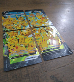 Pikachu V-UNION SWSH139-142 – Black Star Promo Set of 4 – Pokemon TCG NM/M - Image 2