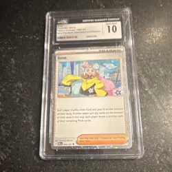 Pokemon Iono Trainer-Supporter Holo Paldea Evolved 185/193 CGC 10 Premium - Image 1