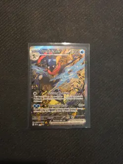 Pokemon TCG Greninja EX SVP 132 Shrouded Fable Black Star Promo Illustration NM - Image 1