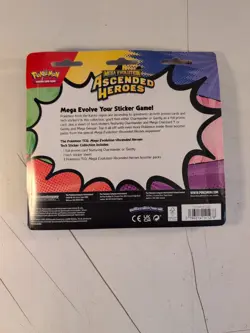 Pokemon TCG: Mega Evolution Ascended Heroes Tech Sticker Collection Gastly - Image 2