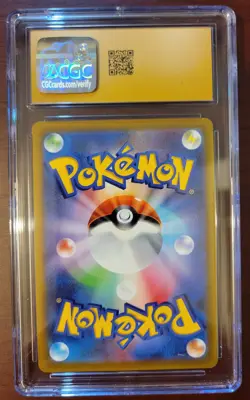 CGC 10 PRISTINE POKEMON Japanese Jet-Black Spirit #027 Gengar - Holo - Image 2