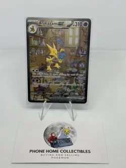 Alakazam ex 201/165 Pokemon TCG SV: Scarlet & Violet 151 SIR Full Art NM - Image 1