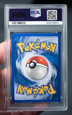 2004 POKEMON EX TEAM ROCKET RETURNS #105 ROCKET'S Suicune EX-HOLO PSA 7 - Image 2