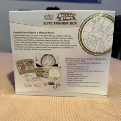 Pokemon TCG Sword & Shield Brilliant Stars Elite Trainer Box ETB - Image 2