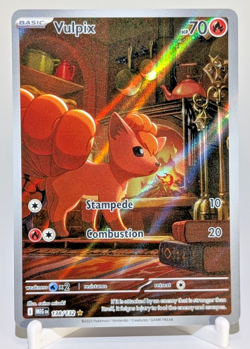 Vulpix Illustration Rare - 138/132 - Mega Evolution base set - Pokemon - Fresh - Image 1