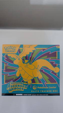 ASCENDED HEROES POKEMON CENTER PC EXCLUSIVE ETB POKEMON TCG SEALED / NEW IN HAND - Image 1