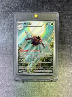 Ninjask 137/132 Pokemon TCG ME01: Mega Evolution Illustration Rare Holo NM - Image 1