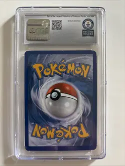 Revive Pokemon Italian 2011 Black & White 102/114 CGC Guiness World Records - Image 2