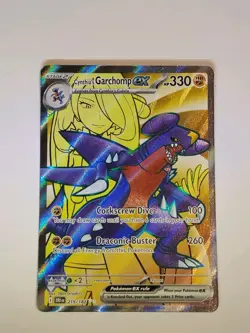 Cynthia's Garchomp ex 215/182 Pokemon TCG Destined Rivals - Image 1