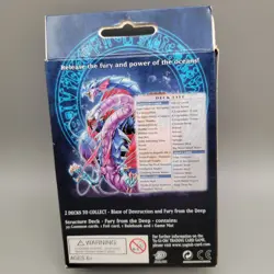 Yu-gi-oh Sealed New 1st Edition Structure Deck FURY FROM THE DEEP. English - Image 2