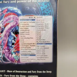 Yu-gi-oh Sealed New 1st Edition Structure Deck FURY FROM THE DEEP. English - Image 5