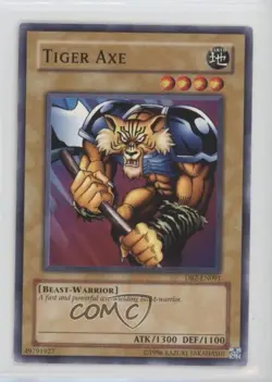 Tiger Axe YuGiOh Dark Beginning 2 #DB2-EN091 2005 - Image 1