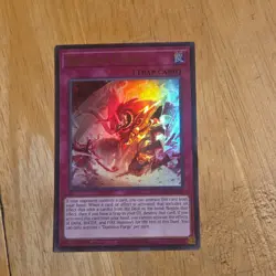 Yu-Gi-Oh! Konami Dominus Purge Trap Holo 1st Ed Maze of Muertos MZMU-EN125 2020 - Image 1