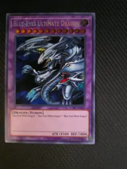 Blue-Eyes Ultimate Dragon LCKC-EN057 Legendary Collection Kaiba LP - Image 3