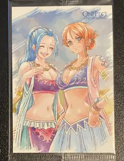 One Piece TCG Nami & Nefertari Vivi #7 Sealed Wafer Our Memories - Image 1