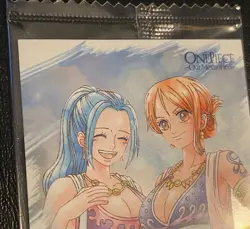 One Piece TCG Nami & Nefertari Vivi #7 Sealed Wafer Our Memories - Image 3