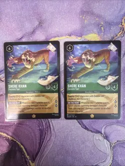 Disney Lorcana TCG Shere Khan Fearsome Tiger 88/204 Legendary Whispers In - Image 1