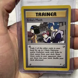 Pokemon - Gym Heroes Erika's Maids 109/132 NM Near Mint Vintage Pokemon Uncommon - Image 1