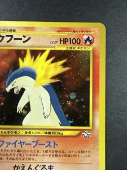 Typhlosion No.157 Neo Genesis Premium File Japanese Pokemon- NM - Image 4