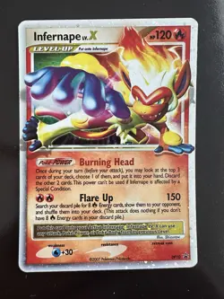 Infernape LV.X - DP10 - Diamond & Pearl Promo - Holo (LP) Pokemon - Image 1