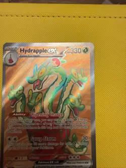 Pokemon tcg Stellar Crown Hydrapple EX 156/142 Ultra Rare Full Art Pack Fresh - Image 5