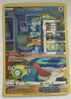 Dunsparce GG23/GG70 Full Art | Pokemon TCG Crown Zenith Trainer Gallery - Image 1