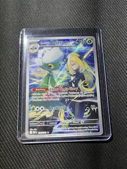 Pokemon Cynthia's Roserade 184/182 Sv10 Destined Rivals Holo Illustration Rare - Image 1