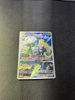 Pokemon Cynthia's Roserade 184/182 Sv10 Destined Rivals Holo Illustration Rare - Image 4